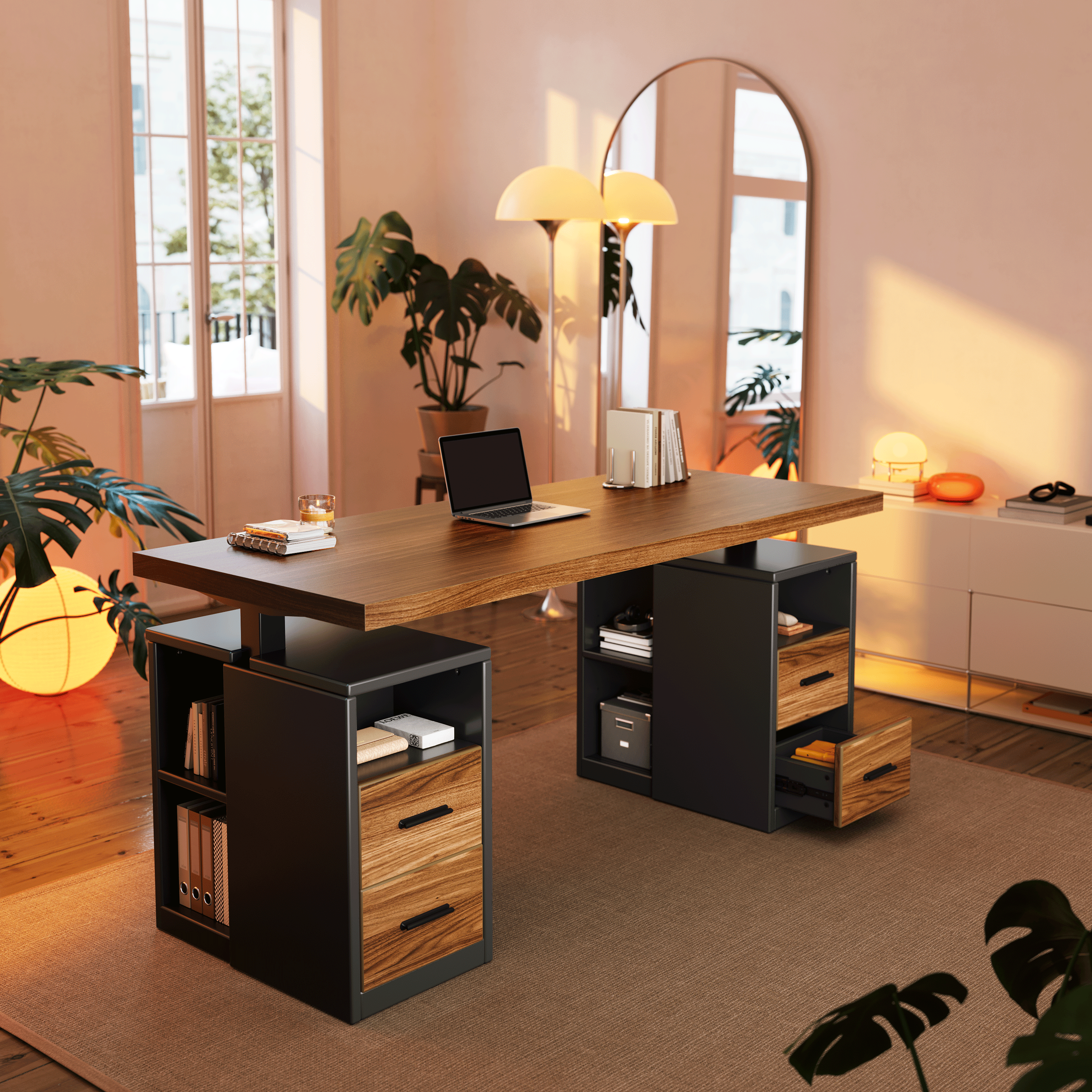 55" Mid-Century Big Ben