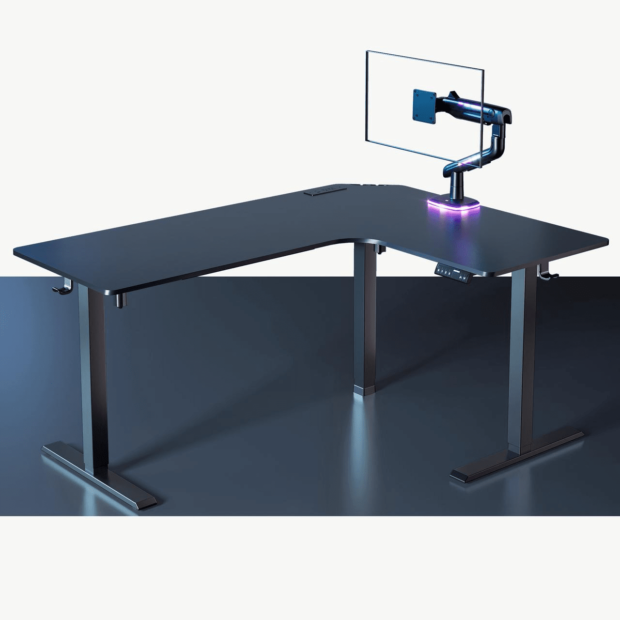 L - shaped Standing Desk + Titan™ - 