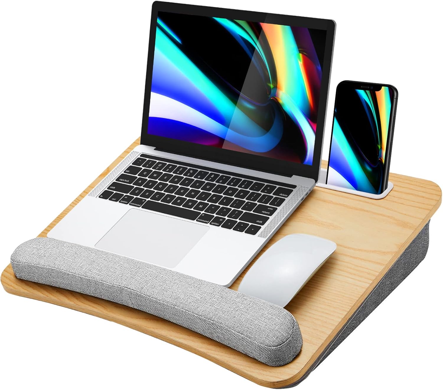 Lap Laptop Desk with Cushion