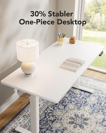 Minimalist White Workstation - 