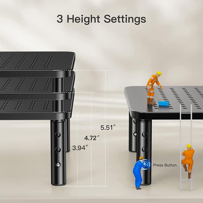 Monitor Stand Riser - Black