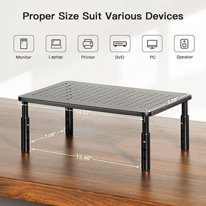 Monitor Stand Riser - Black