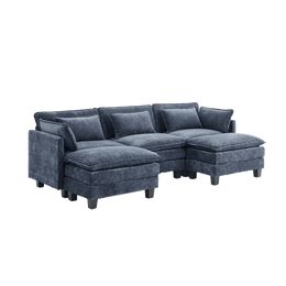 Premium Halo Sofa - Blue