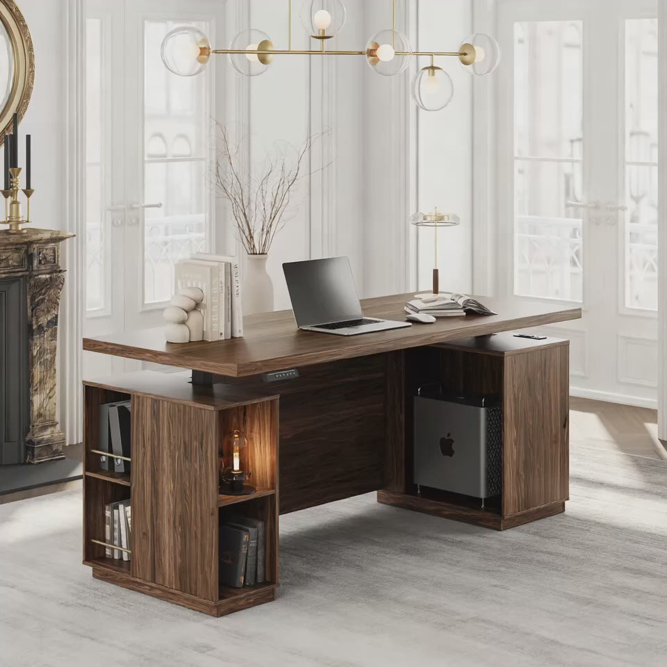 Load video: 70" Premium Standing Desk