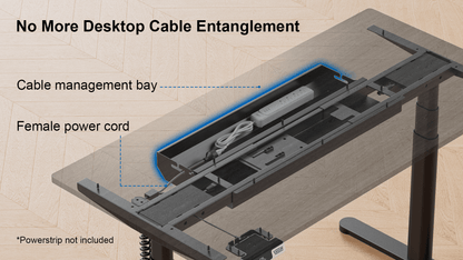 Smart Cable - Ready Standing Desk Frame - 