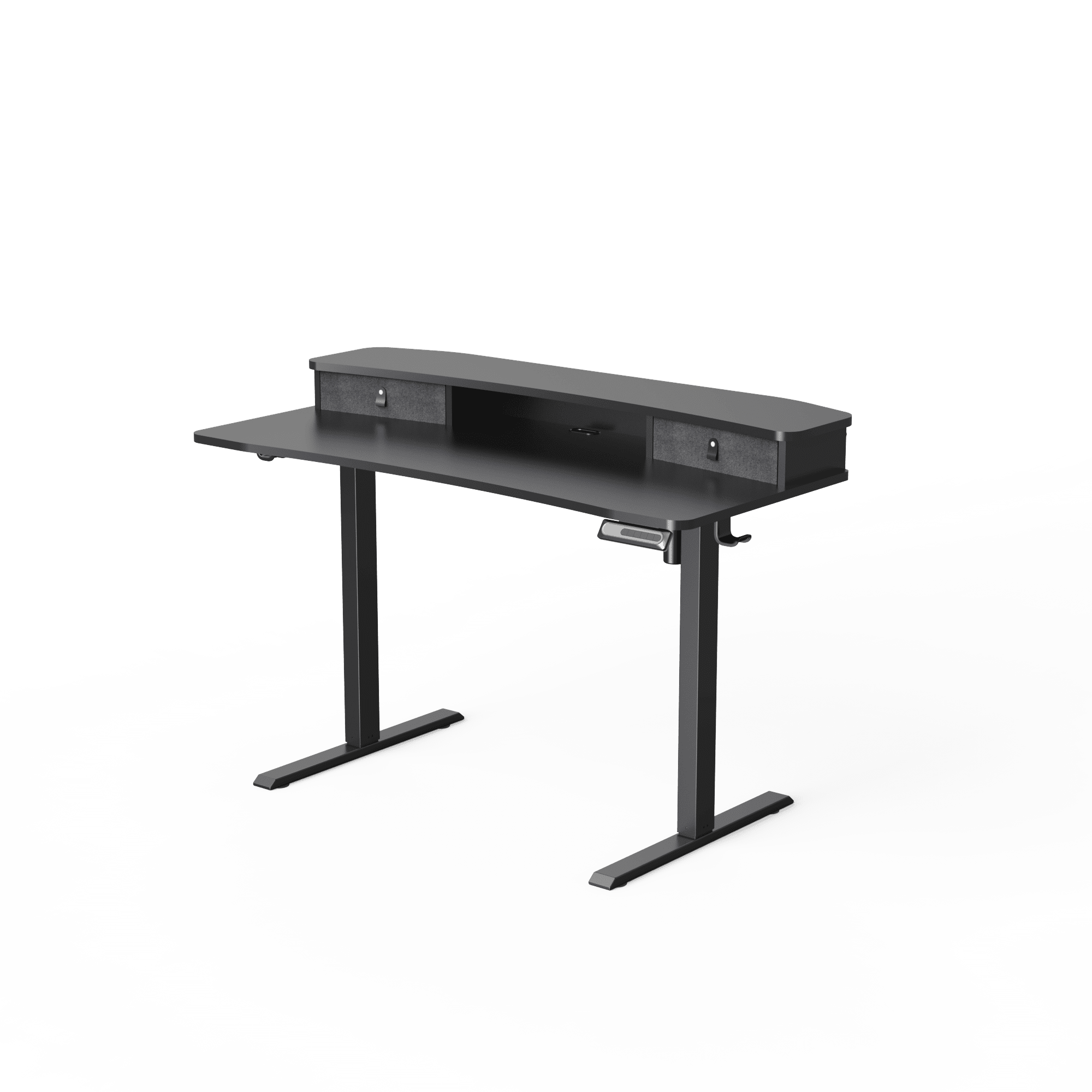 Standing Desk with Dual Riser & Drawers - 48" x 24"