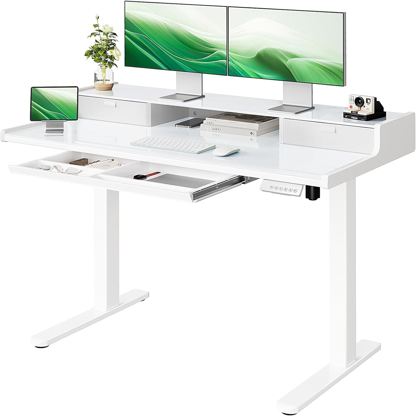 Standing Desk with Multi Drawers - 48" x 24"