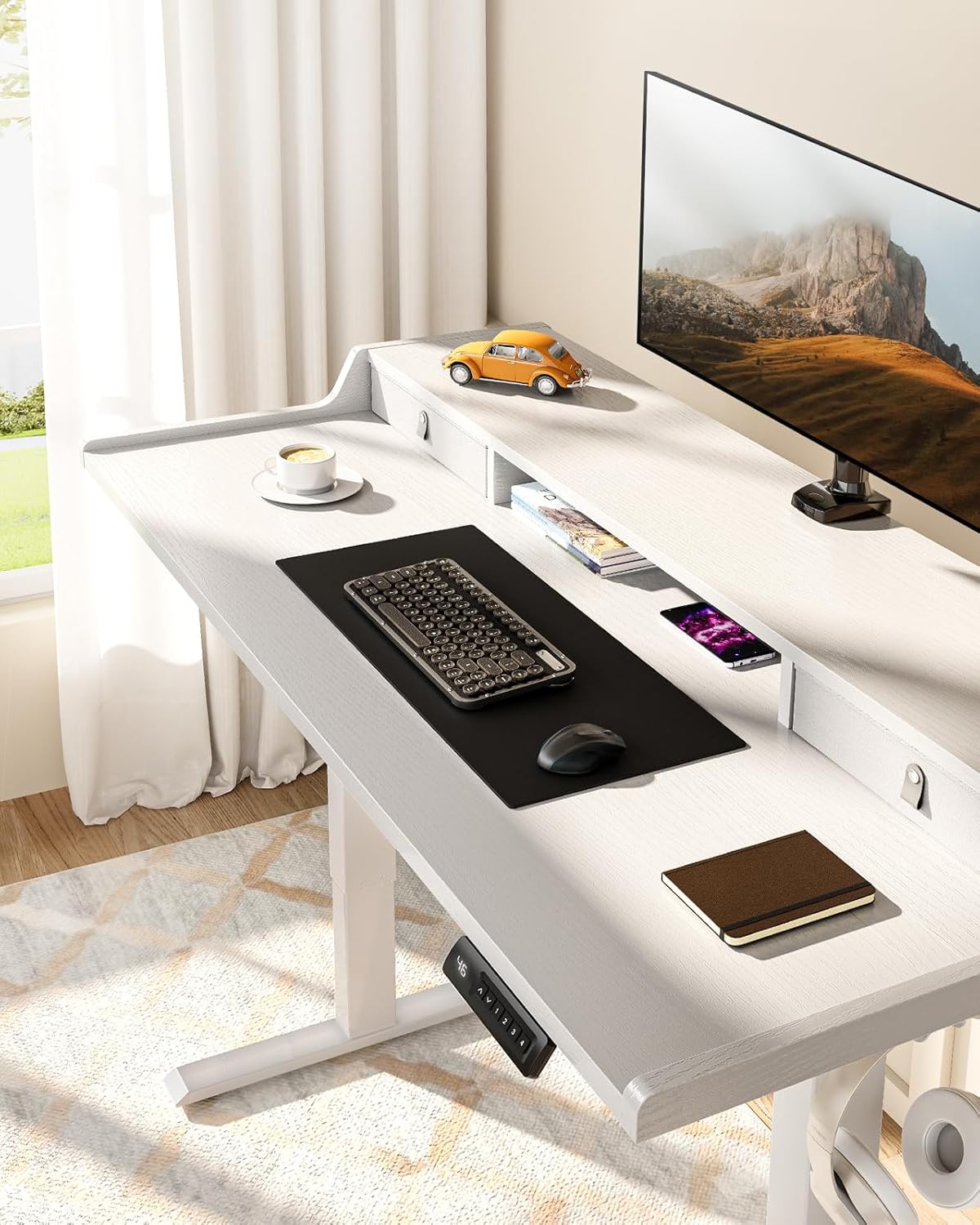 Storage Series Standing Desks - + Arc board & Drawers