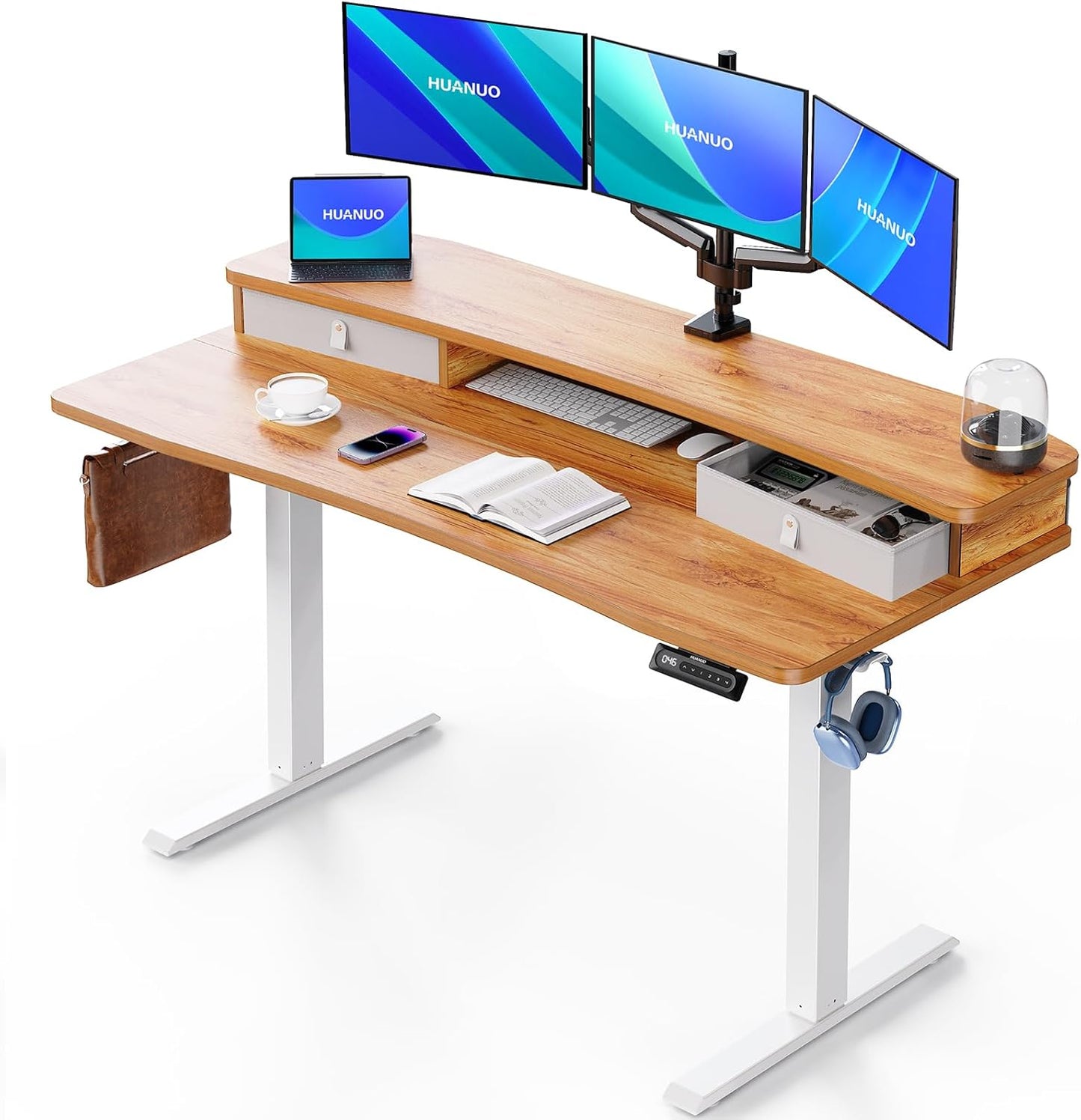Storage Series Standing Desks - + Arc board & Drawers