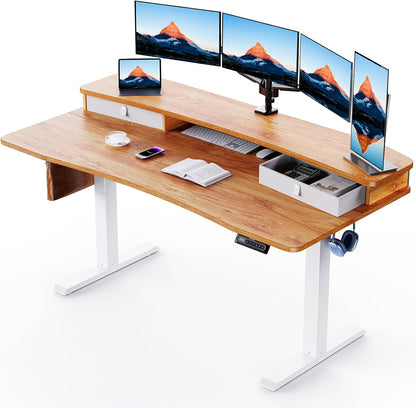 Storage Series Standing Desks - + Arc board & Drawers