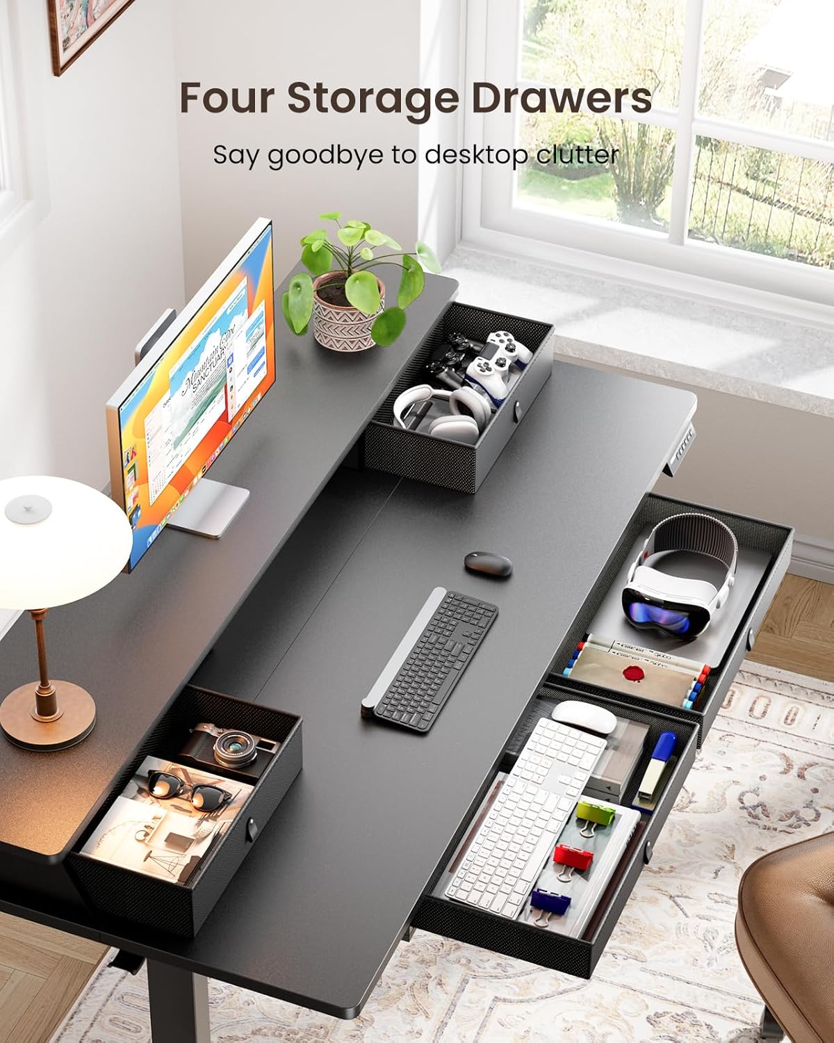 Storage Series Standing Desks - + Arc board & Drawers