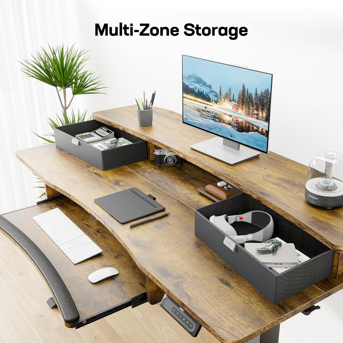 Storage Series Standing Desks - + Arc board & Drawers