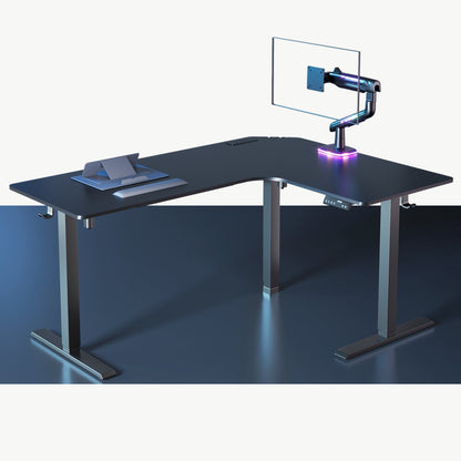 L-shaped Standing Desk + Titan™