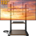 Titan Heavy - Duty Mobile TV Stand - Upgraded with Remote - Controlled Lift