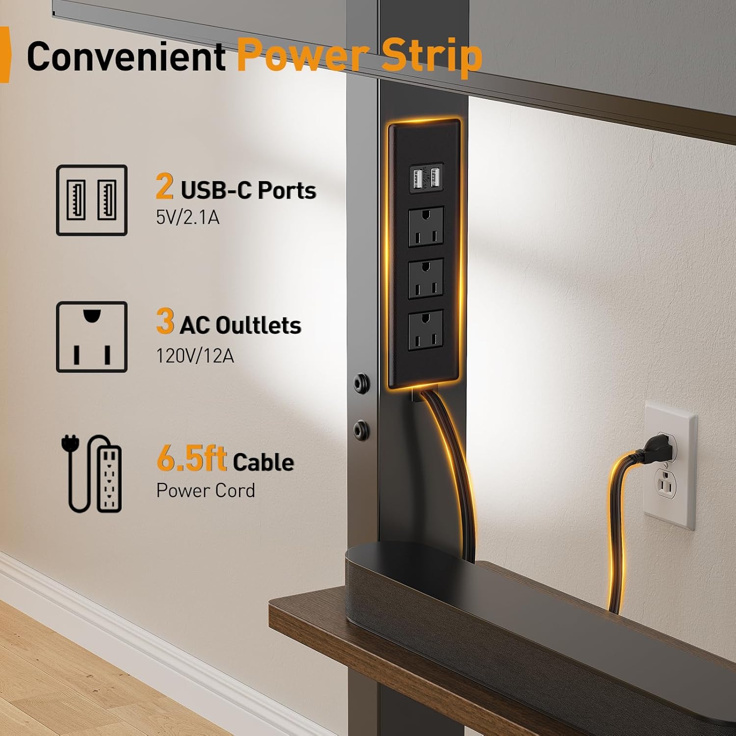 Titan Heavy - Duty Mobile TV Stand - Upgraded with Remote - Controlled Lift