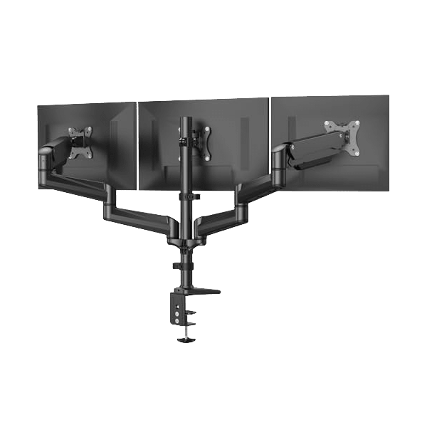 TS3 Triple Monitor Mount Black - 