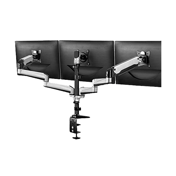 TS3 Triple Monitor Mount - White - 