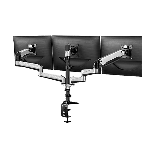 TS3 Triple Monitor Mount - White - 