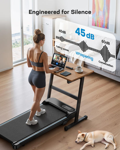 Walking Pad with 5° Incline - Black