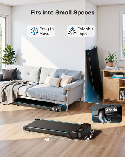 Walking Pad with 5° Incline - Black