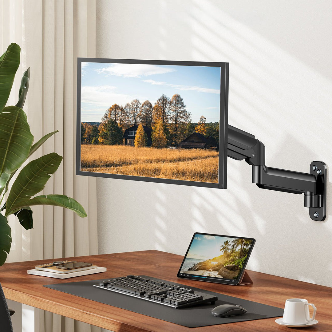 Single Monitor Arm | Flexible & Stable Ergonomic Solution – HUANUO