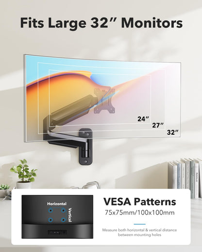 WSS7 Single Monitor Wall Mount - 
