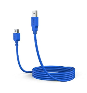 Blue USB cable for HNDS6, HNDS7, HNDS12 monitor mounts