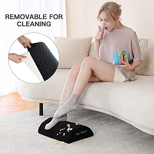Foot Rest for Under Desk at Work, with 2 Optional Covers for Replacing,  Double Layer Adjustable Foot Rest for Office, Home, Airplane, Travel, by  HUANUO - Coupon Codes, Promo Codes, Daily Deals