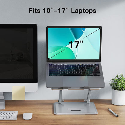 Adjustable Laptop Stand Fits Up To A 17" Laptop