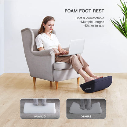 Footrest With Extra Cover (Blue)