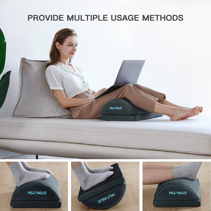 Footrest With Extra Cover (Dark Grey)