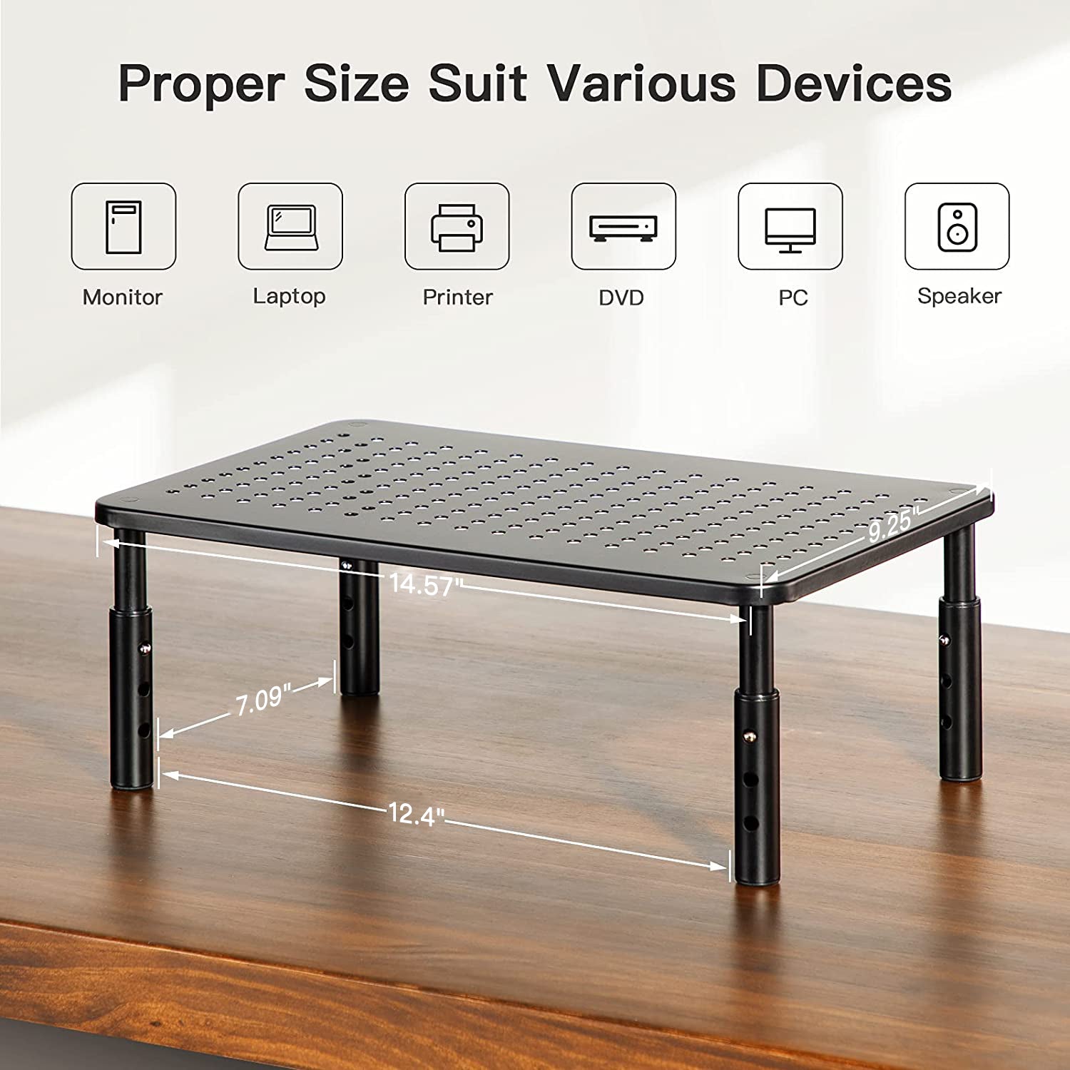 Height Adjustable Monitor Stand – Huanuo