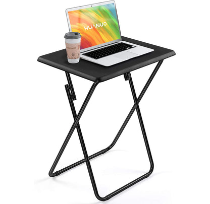 Foldable TV Tray With 26" Height (Black)